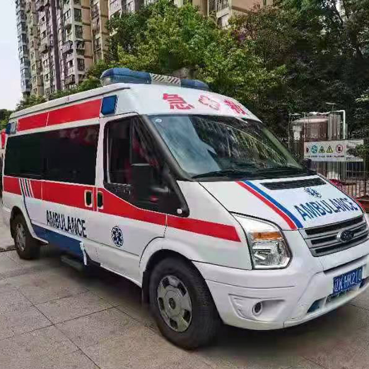 永和跨省长途救护车出租护送病人返乡落叶归根